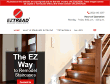 Tablet Screenshot of eztread.com